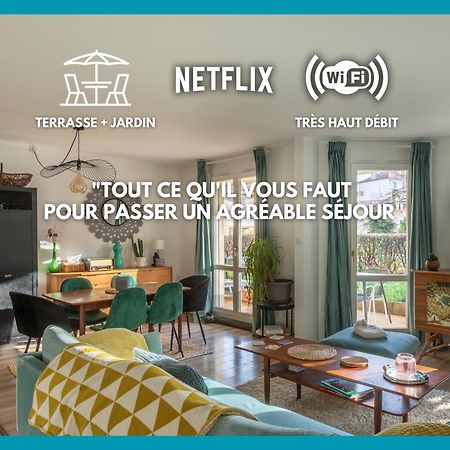 T3 Calme - Ideal Famille & Pros - Parking - Jardin - Wifi - Netflix Besancon Exterior photo