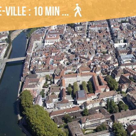 T3 Calme - Ideal Famille & Pros - Parking - Jardin - Wifi - Netflix Besancon Exterior photo