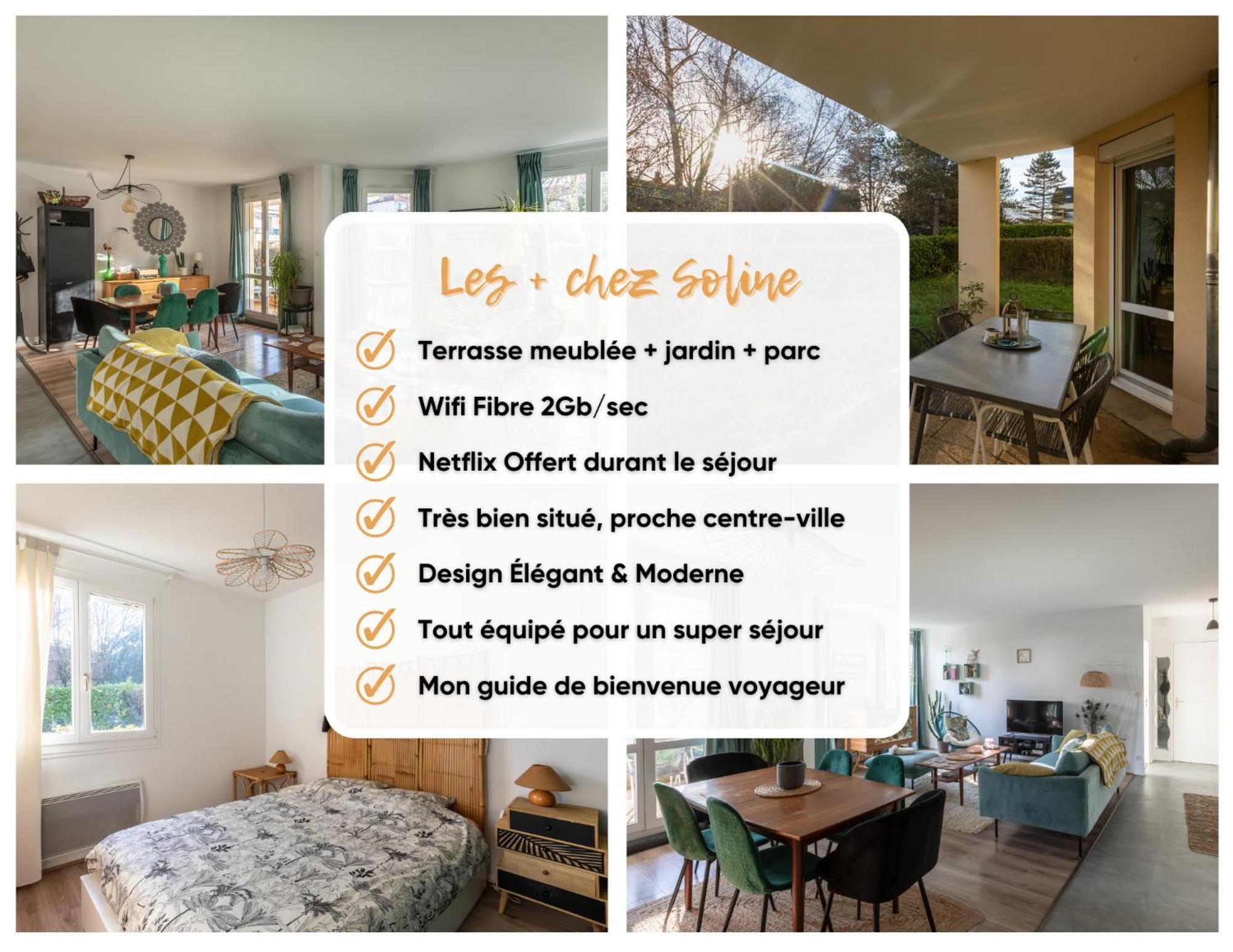 T3 Calme - Ideal Famille & Pros - Parking - Jardin - Wifi - Netflix Besancon Exterior photo